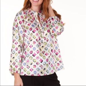 Tracy Negoshian Kira long sleeve top‎